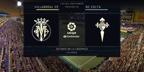 RC Celta de Vigo vs Villarreal CF at Estadio Municipal de Balaidos
