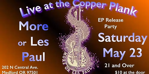 More Or Les Paul EP release show.