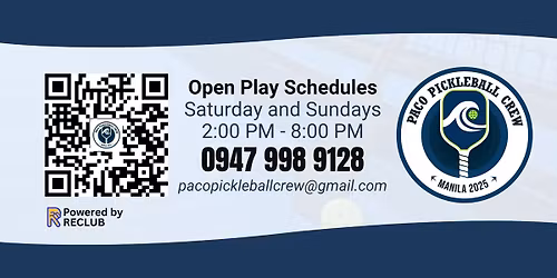 PICKLEBALL OPEN PLAYS with the crew