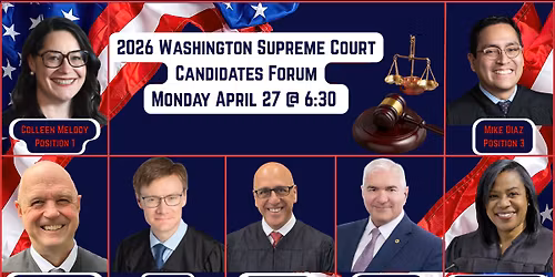 2026 Washington Supreme Court Forum: Meet the candidates