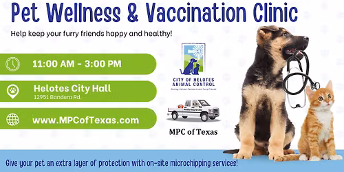 Helotes Pet Wellness & Vaccination Clinics