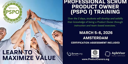 Kopie van Certified Training | Professional Scrum Product Owner (PSPO)