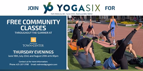 Free Community Classes with YogaSix