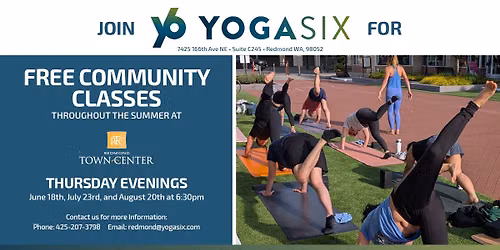 Free Community Classes with YogaSix