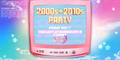 2000s + 2010s Party - Sydney
