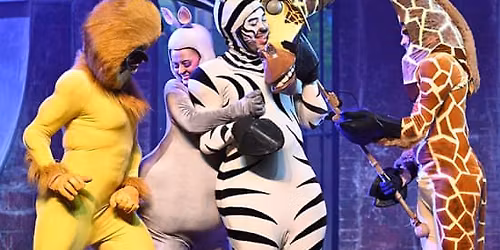 Madagascar, une aventure musicale DreamWorks au Th\u00e9\u00e2tre du Gymnase