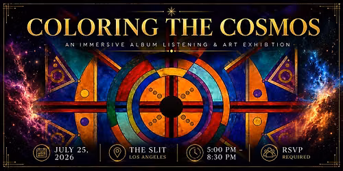 Coloring The Cosmos: An Immersive Album & Art Exhibition