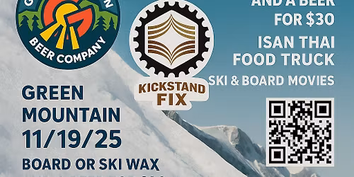 "Brews and Tunes" Ski Season Kick Off Party