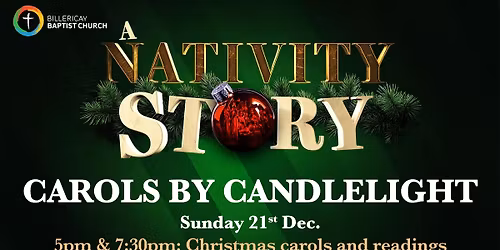 Carols by Candlelight (5pm & 7:30pm)