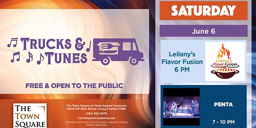 Trucks & Tunes with Leilany's Flavor Fusion & PENTA