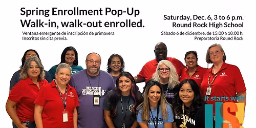 Spring Enrollment Pop-Up