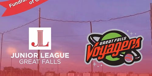 Voyagers Baseball Nonprofit of the Night with the Junior League of Great Falls