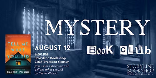 Storyline Book Club: Mystery Book Club