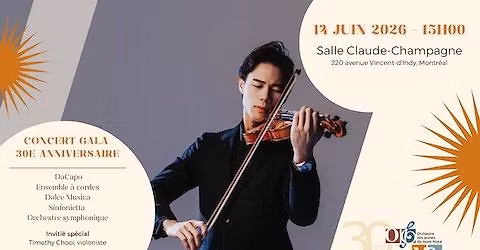 Concert gala - 30e anniversaire