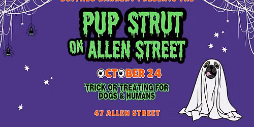 Halloween Pup Strut on Allen Street