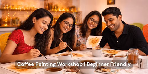 Coffee Painting Workshop Bengaluru - Beginner art