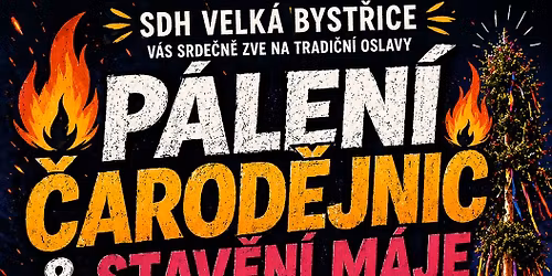 P\u00e1len\u00ed \u010darod\u011bjnic a stav\u011bni m\u00e1ja