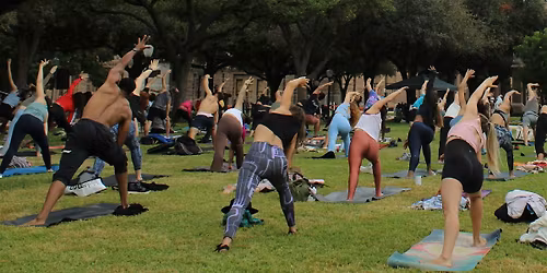 Free Yoga in the Park at San Gabriel Park