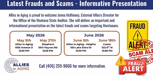 Latest Frauds and Scams Presentation - Heights