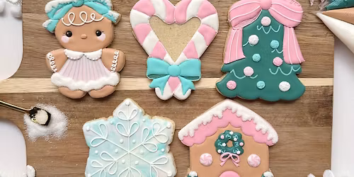 Girly Gingerbread Cookie Decorating Class - Intermediate Level 