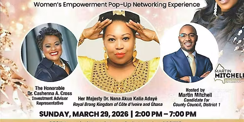 I AM THEE BOSS  Women\u2019s Empowerment Pop -Up Networking Experience