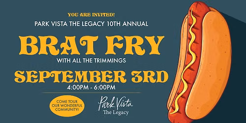10th Annual Park Vista The Legacy Brat Fry