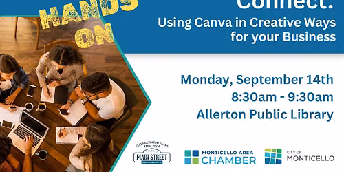 Morning Connect - Hands On! - Using Canva in Creative Ways for your Business