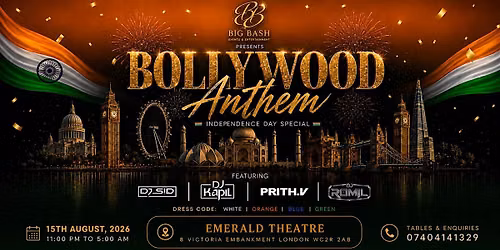 BOLLYWOOD ANTHEM \u2013 INDEPENDENCE DAY SPECIAL