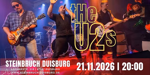 THE U2s – nur noch Abendkasse