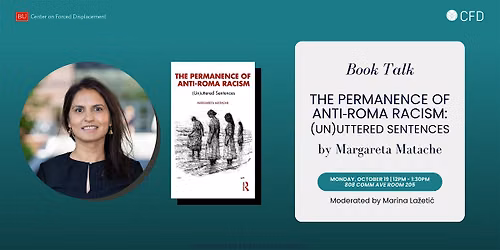 Book Talk: The Permanence of Anti-Roma Racism by Margareta Matache
