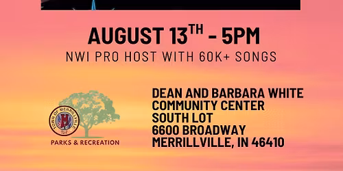 Merrillville Park Events: Sunset Markets ft PopUp Karaoke
