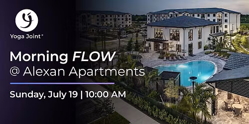 \u2600\ufe0fMorning FLOW at Alexan Apartments