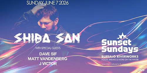 Sunset Sundays: Shiba San, June 7