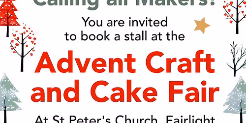 Just 2 stalls left at the Advent Fair in Fairlight on 29th November!!