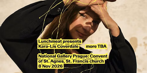 Lunchmeat presents Kara-Lis Coverdale live, more TBA