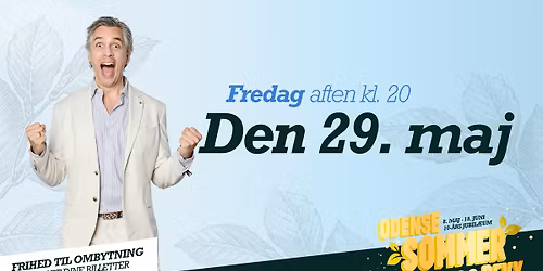 29. maj kl. 20 \u00bb Odense Sommerrevy 2026