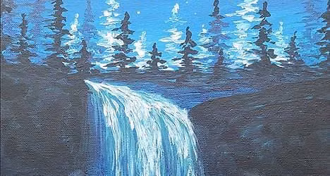 Join us on Father's Day for.....Moonlit Falls!
