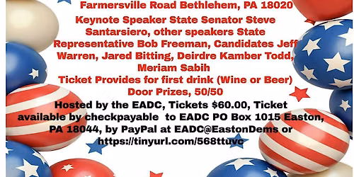 Save Our Democracy Cocktail Mixer