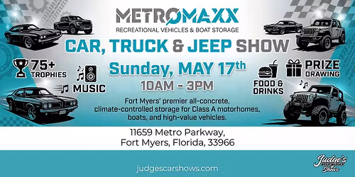 MetroMaxx Car, Truck & Jeep Show
