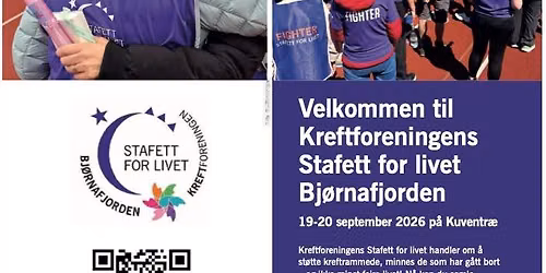 Kreftforeningens Stafett for livet Bj\u00f8rnefjorden