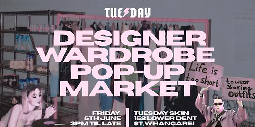 Designer Wardrobe Pop-Up Market