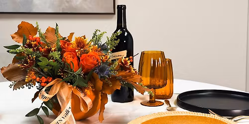 Thanksgiving Floral Class