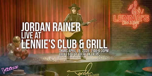 Jordan Rainer - Live at Lennie's Club
