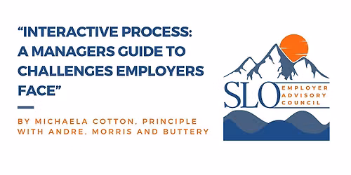 Interactive Process: A Managers Guide to Challenges Employers Face