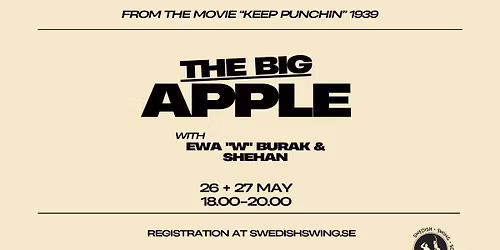 The Big Apple Workshop with Ewa and Shehan!