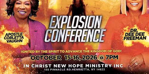 EXPLOSION CONFERENCE