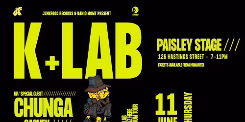 K+Lab feat. Chunga & Cashek - Napier - June 11