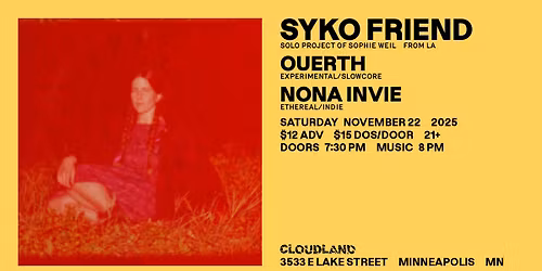Syko Friend, Ouerth, Nona Invie