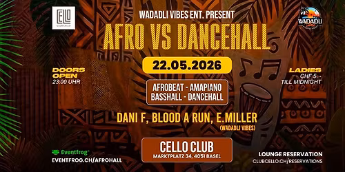 AFRO vs DANCEHALL