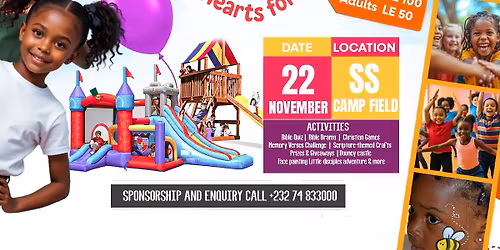 little hearts for Jesus kids festival 